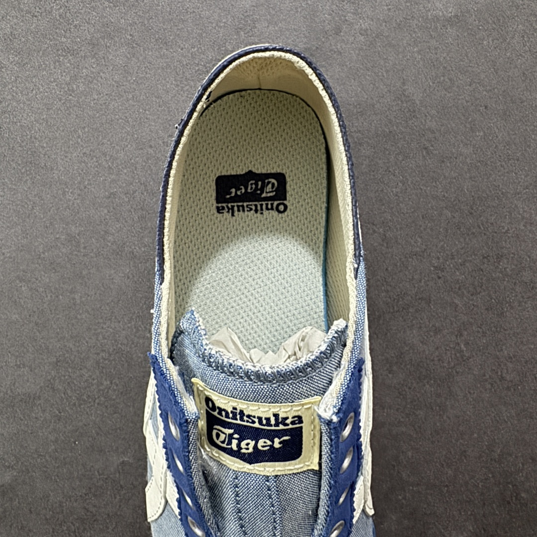 图片[7]-【公司级】全新批次 Onitsuka Tiger 鬼塚虎MEXICO 66 SLIP-ON时尚舒适防滑轻便 低帮生活休闲鞋 尼龙布 原盒原标半码 官方四联吊牌 纸板带钢印中底 乳胶组合鞋垫 支持全方位的对比专柜 尺码：35 36 37 37.5 38 39 39.5 40 40.5 41.5 42 42.5 43.5 44 45-选品中心