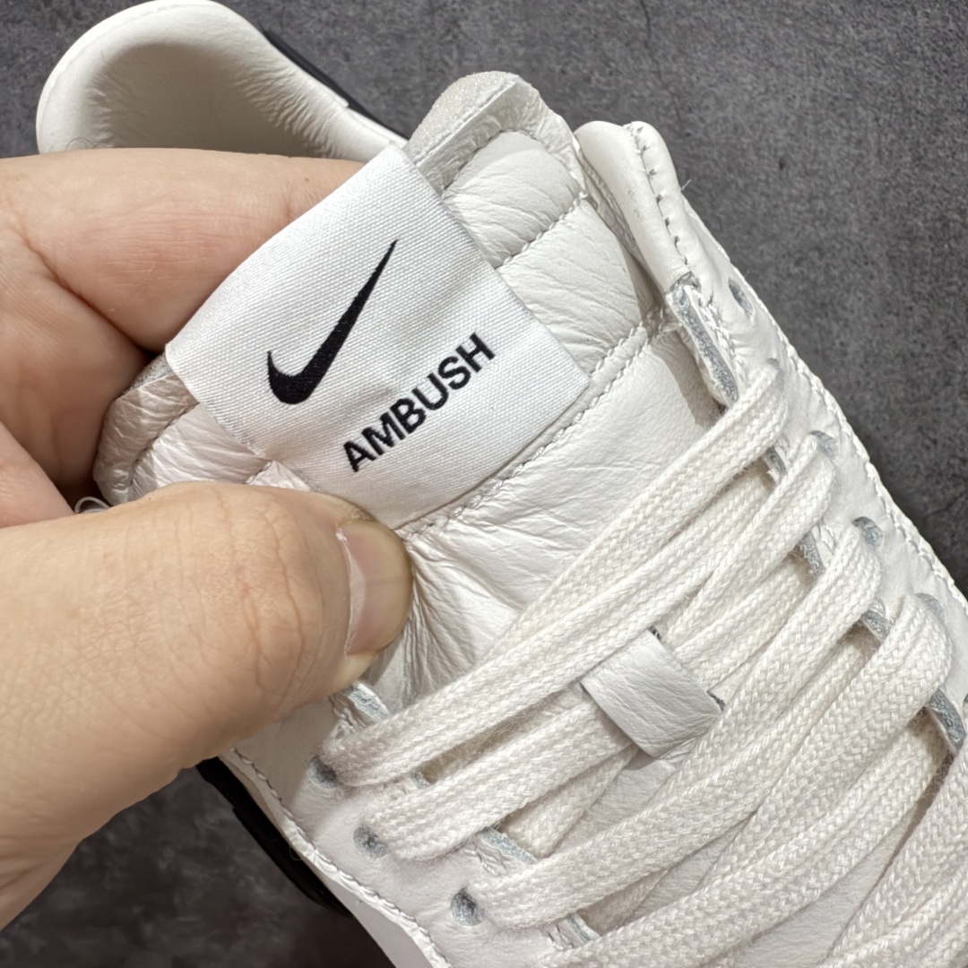 图片[6]-【OWF外贸版】Ambush x AF1 Air Force 1 Low 空军一号低帮运动板鞋 联名大钩白色 DV3464-002 独家正确版 完美出品 高端外贸 零售客户首选 AMBUSH X AF1 Low 联名款 第一色已入库 后续配色陆续出 顶流 原鞋开版 耗时3个月匠心打造 原厂进口纳帕皮料 人工甩皮 全新正确RB原大底 上手上脚复刻正品质感 尺码： 36-47.5-选品中心