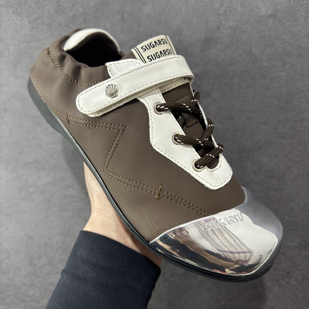 图片[3]-【公司级】新晋潮流鞋靴品牌GGCC夏季新款 【鞠婧祎同款】GG-CC x SugarSu酥履联名 玛丽珍芭蕾舞鞋 夏季踏青舒适度和少女感我都要 撞色鞋面和着地软弹舒适轻便鞋底 日常通勤 户外徒行 甜辣静雅皆可适配~ 舒适度满分：软糯鞋垫！走路不累脚，运动、逛街都能轻松驾驭 尺码：35 36 37 38 39 40-选品中心