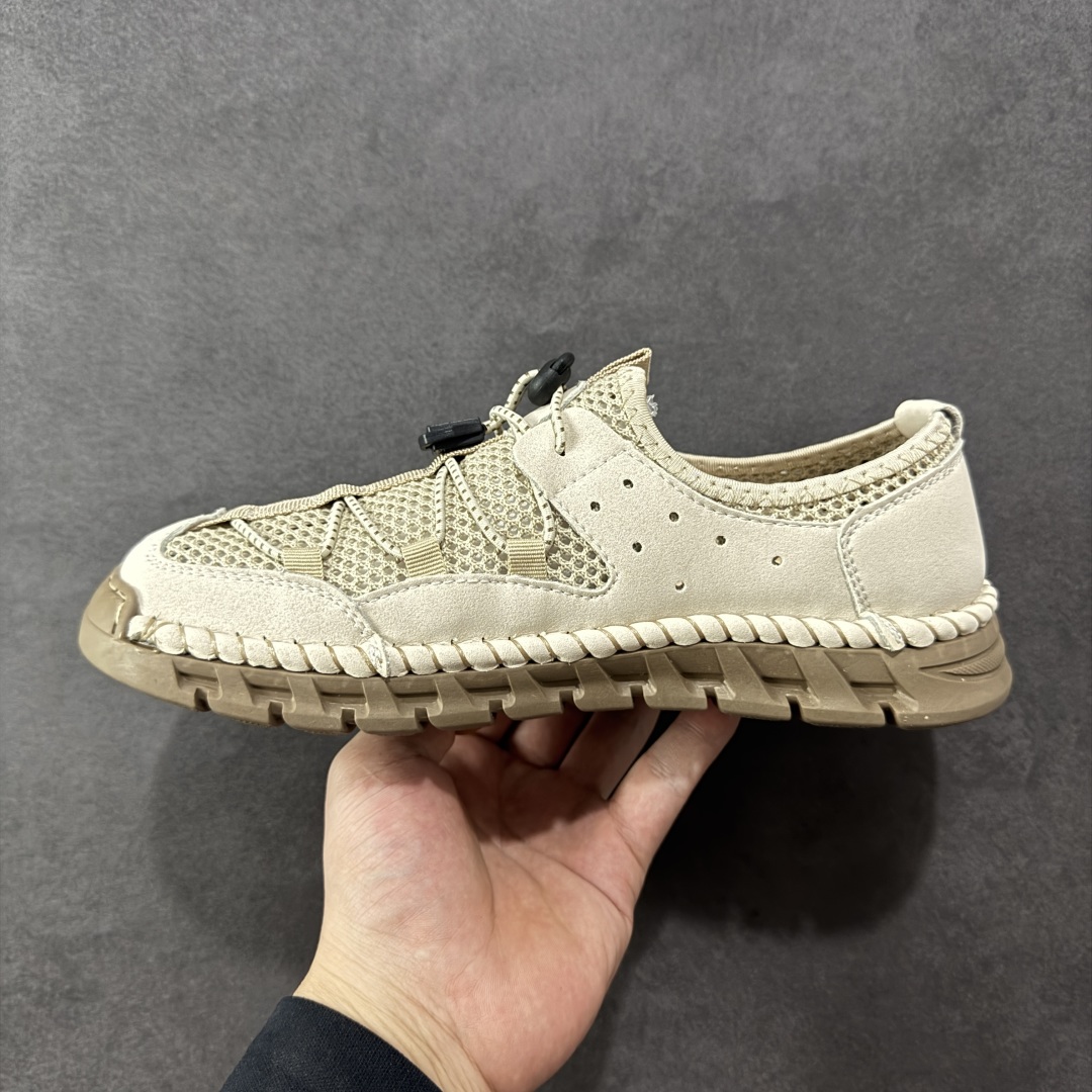 图片[2]-【公司级】ECCO爱步户外休闲凉鞋 运动包头沙滩鞋凉鞋 舒适透气网布鞋 鞋面采用多种材质拼接 透气面料 柔软舒适 清晰质感，贴合脚部，舒心行走 便捷抽绳设计可自由调节松紧 穿脱更便捷 优质柔软内里设计 亲肤贴脚 行走更加舒适 橡胶鞋底 搭配立体纹路 防滑耐磨 时尚新元素 畅享行走 尺码：39 40 41 42 43 44 45（标准码）-选品中心