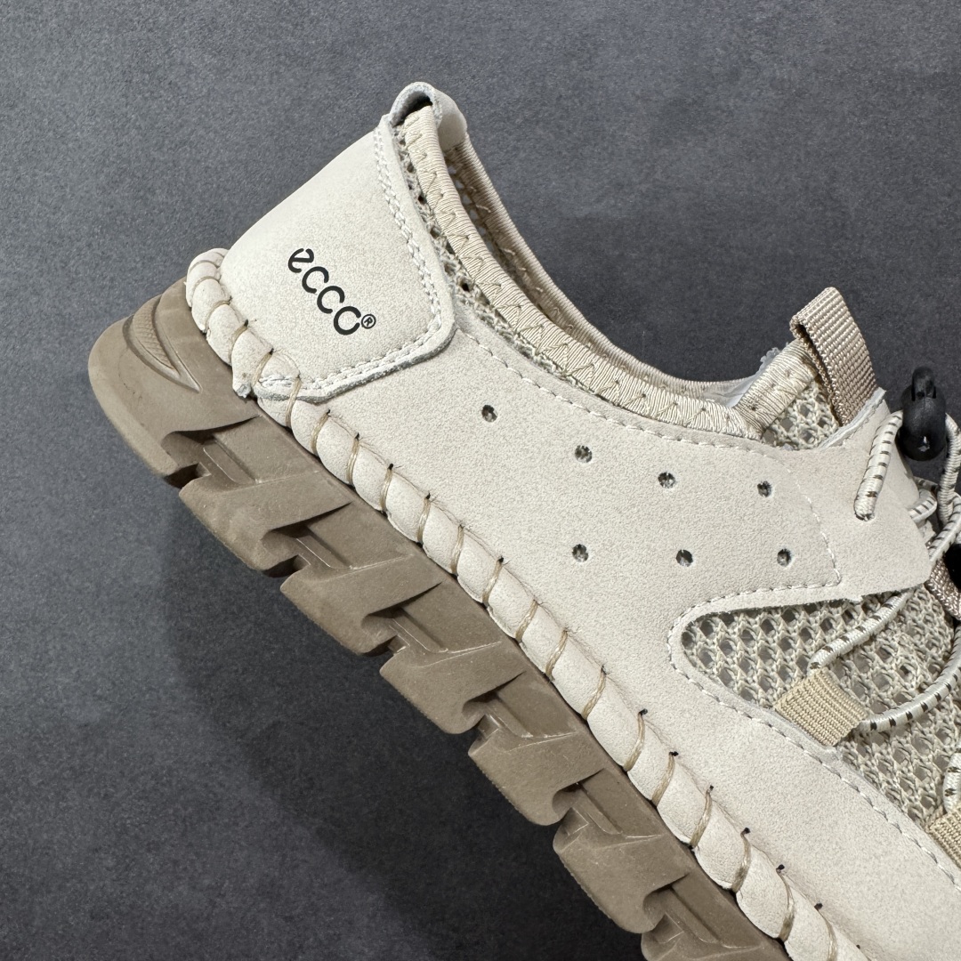 图片[6]-【公司级】ECCO爱步户外休闲凉鞋 运动包头沙滩鞋凉鞋 舒适透气网布鞋 鞋面采用多种材质拼接 透气面料 柔软舒适 清晰质感，贴合脚部，舒心行走 便捷抽绳设计可自由调节松紧 穿脱更便捷 优质柔软内里设计 亲肤贴脚 行走更加舒适 橡胶鞋底 搭配立体纹路 防滑耐磨 时尚新元素 畅享行走 尺码：39 40 41 42 43 44 45（标准码）-选品中心