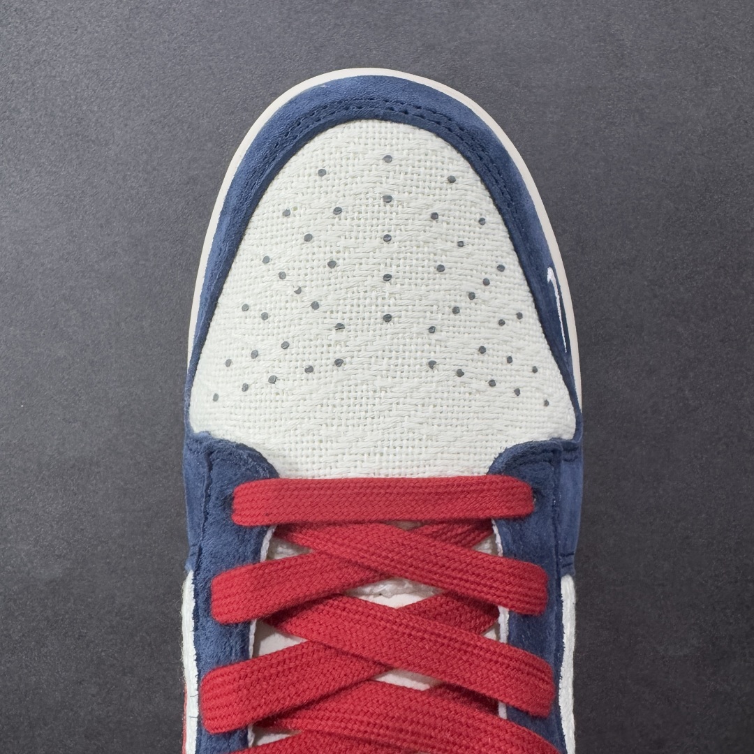 图片[8]-【定制版】海外爆款限量发售！高端定制Nike SB Dunk Low “Supreme联名—帆布白蓝红钩”高端定制 低帮休闲板鞋 定制鞋盒 大厂纯原品质出货 超高清洁度 皮料切割干净无任何毛边 细节完美 货号：XD1588-220 尺码：36 36.5 37.5 38 38.5 39 40 40.5 41 42 42.5 43 44 44.5 45-选品中心