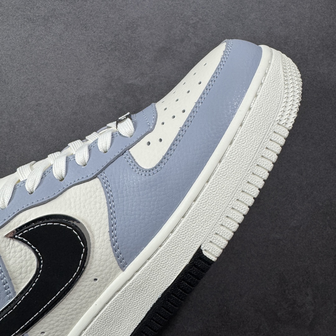 图片[5]-【定制版】Nike Air Force 1\’07 Low \”Just Do It\” 米黑双拼 空军一号低帮休闲板鞋 CS5288-023  #原楦头原纸板 原装鞋盒 定制五金配件 内置全掌气垫 原厂鞋底   尺码：36 36.5 37.5 38 38.5 39 40 40.5 41 42 42.5 43 44 44.5 45-选品中心