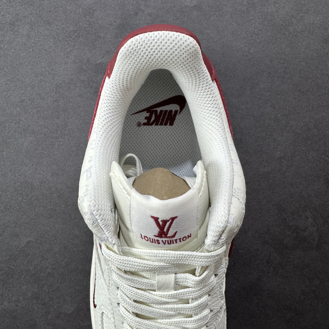 图片[7]-【定制版】Nike Air Force 1\’07 Low LV联名 白红 空军一号低帮休闲板鞋 LW9279-015  #原楦头原纸板 原装鞋盒 原厂鞋底 超高清洁度 细节完美  尺码：36 36.5 37.5 38 38.5 39 40 40.5 41 42 42.5 43 44 44.5 45-选品中心