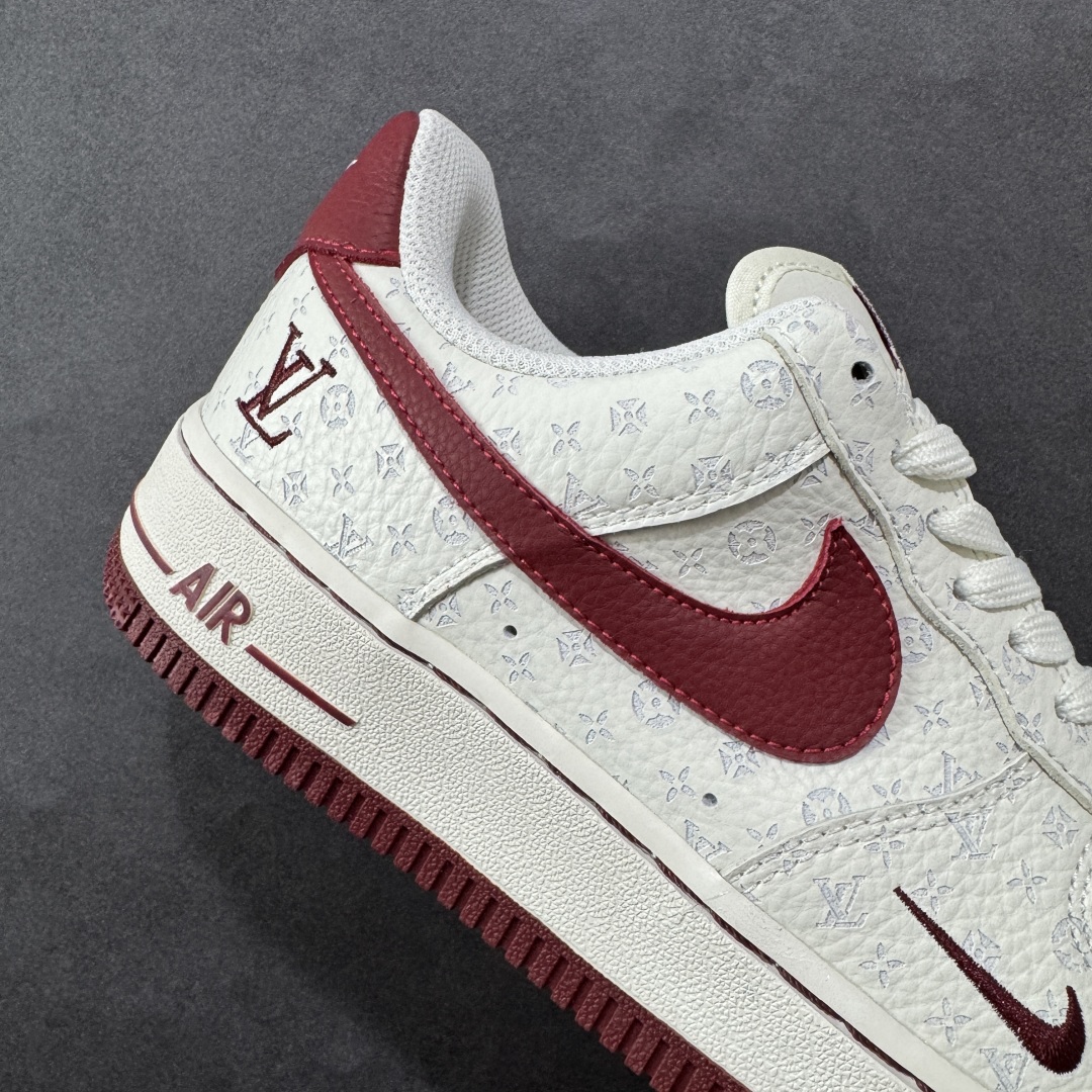 图片[6]-【定制版】Nike Air Force 1\’07 Low LV联名 白红 空军一号低帮休闲板鞋 LW9279-015  #原楦头原纸板 原装鞋盒 原厂鞋底 超高清洁度 细节完美  尺码：36 36.5 37.5 38 38.5 39 40 40.5 41 42 42.5 43 44 44.5 45-选品中心