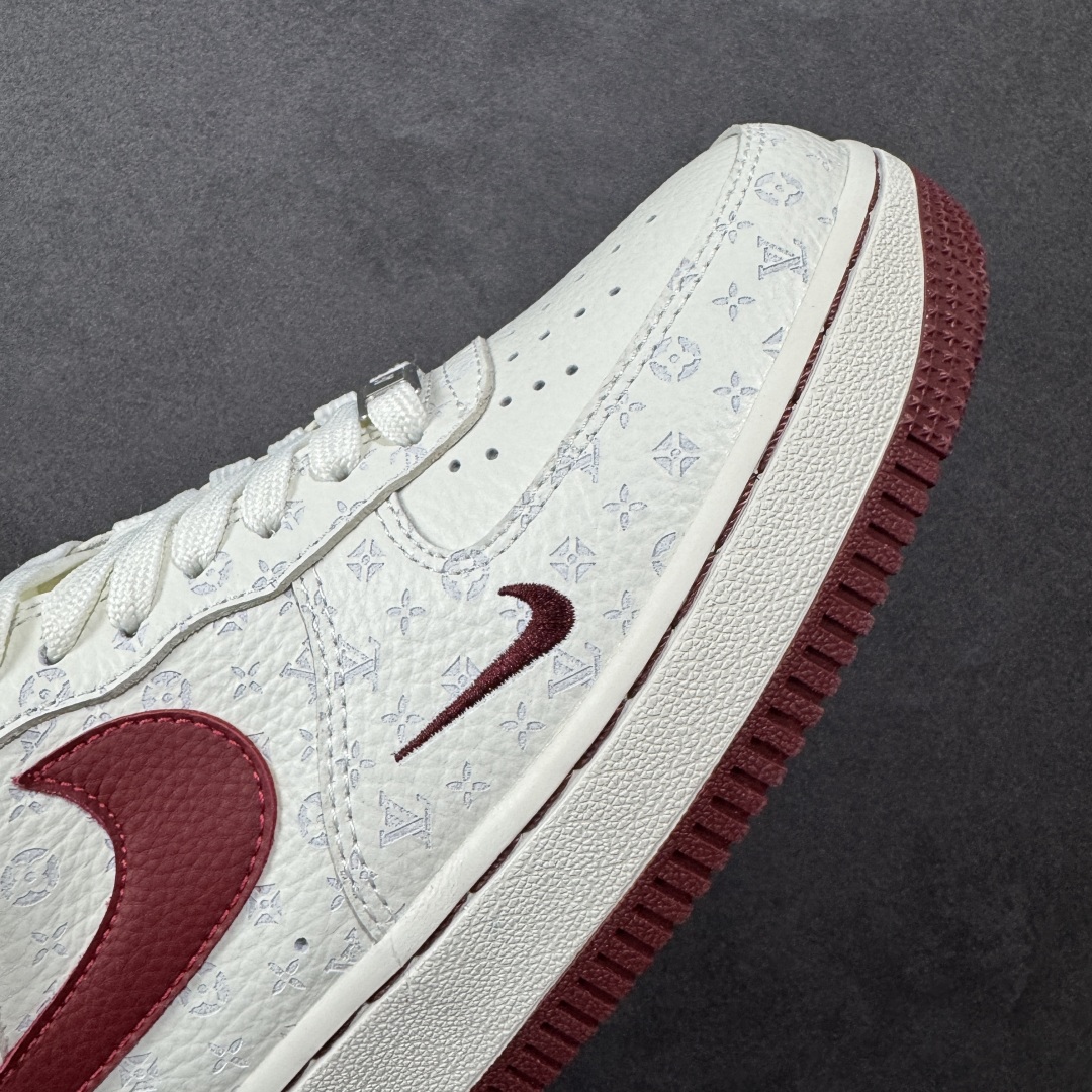 图片[5]-【定制版】Nike Air Force 1\’07 Low LV联名 白红 空军一号低帮休闲板鞋 LW9279-015  #原楦头原纸板 原装鞋盒 原厂鞋底 超高清洁度 细节完美  尺码：36 36.5 37.5 38 38.5 39 40 40.5 41 42 42.5 43 44 44.5 45-选品中心