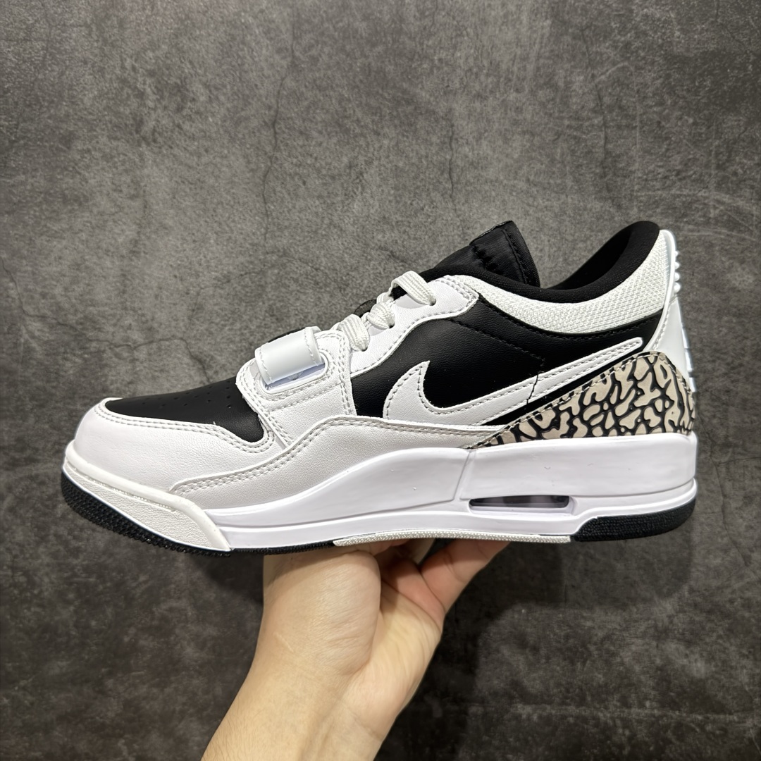 
【纯原N版】Air Jordan Legacy AJ312 Low 
低帮复古篮球鞋 白黑爆裂纹CD7