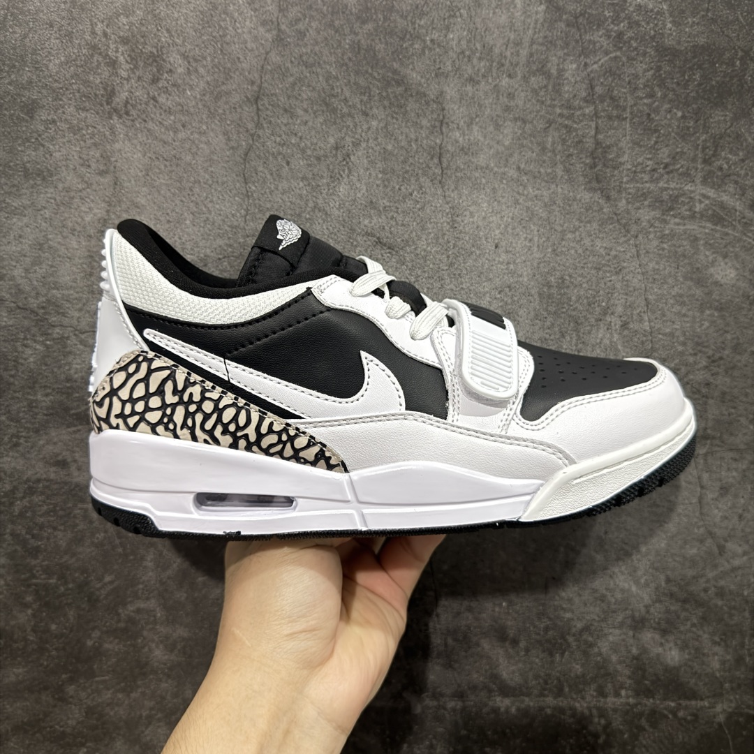 
【纯原N版】Air Jordan Legacy AJ312 Low 
低帮复古篮球鞋 白黑爆裂纹CD7