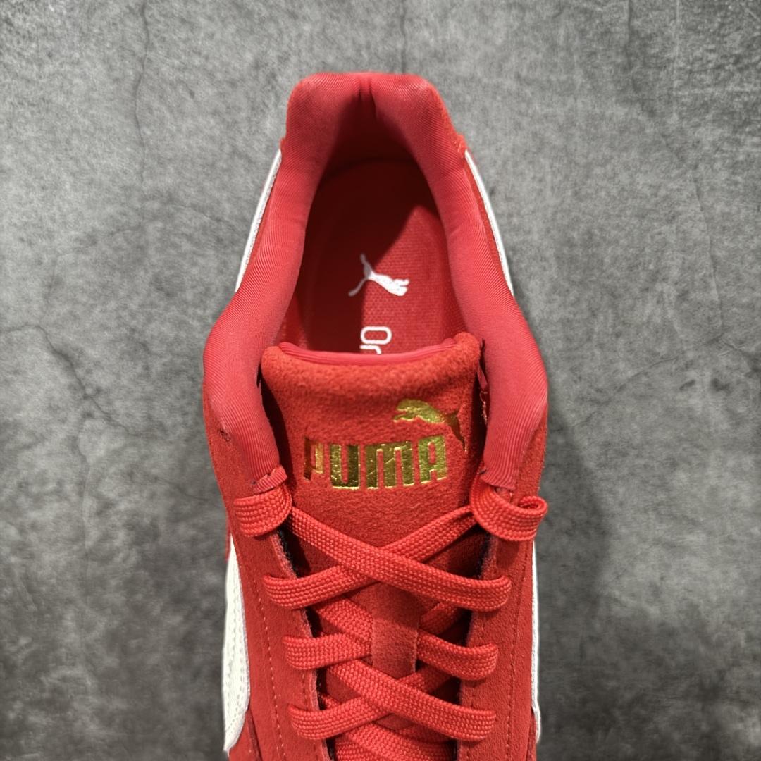 图片[8]-【渠道纯原版】Puma Speedcat OG Sparco 彪马罗马阿莫尔系列 复古运动休闲赛车跑鞋 红白皮标logo款 目前市场最优版本 无论是版型 细节 烫金走线 完全碾压市场任意版本 欢迎对比🆚 工厂耗时3个月开发 原装档案原数据纸版楦型 采用固色翻毛皮鞋面材质(正确二次成型\’猛帮\’成型工艺🆚区别市面版本!!) 外置原数据开发轻量耐磨橡胶大底💪🏻 全球知名运动品牌PUMA宝马赛车系列 融合了宝马车队的标志性配色 以趣味十足又前卫复古的设计引领潮流 将赛道精神融入街头时尚 开启前卫竞速之旅 主打前卫复古风 Roma鞋款的鞋侧以复古的流线造型 缀以宝马经典Logo 巧妙吸睛 而Speedcat鞋款以亮眼三色条纹元素缀以舒适鞋面 赋予了独特的个性美学 演绎赛车的无尽能量 尺码：35.5-45 货号：406329-02-选品中心