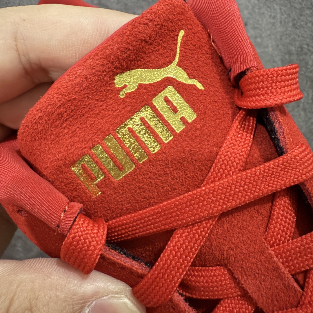 图片[6]-【渠道纯原版】Puma Speedcat OG Sparco 彪马罗马阿莫尔系列 复古运动休闲赛车跑鞋 红白皮标logo款 目前市场最优版本 无论是版型 细节 烫金走线 完全碾压市场任意版本 欢迎对比🆚 工厂耗时3个月开发 原装档案原数据纸版楦型 采用固色翻毛皮鞋面材质(正确二次成型\’猛帮\’成型工艺🆚区别市面版本!!) 外置原数据开发轻量耐磨橡胶大底💪🏻 全球知名运动品牌PUMA宝马赛车系列 融合了宝马车队的标志性配色 以趣味十足又前卫复古的设计引领潮流 将赛道精神融入街头时尚 开启前卫竞速之旅 主打前卫复古风 Roma鞋款的鞋侧以复古的流线造型 缀以宝马经典Logo 巧妙吸睛 而Speedcat鞋款以亮眼三色条纹元素缀以舒适鞋面 赋予了独特的个性美学 演绎赛车的无尽能量 尺码：35.5-45 货号：406329-02-选品中心