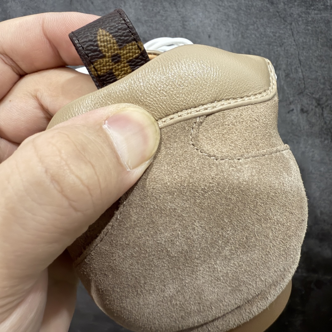 图片[2]-【专柜版/海淘代购】Louis Vuitton 春夏 Sneakerina LV 路易威登 系列运动鞋 德训鞋 平底鞋休闲鞋 海淘代购同渠道品质 高端零售 外贸充正专供 高端礼盒 市场最强级别没有之一💪🏻 原版购入开发 ZP级全套包装 完美楦型 正确卡色 质感媲美原版 细节与原版一致 请注意区分市面通货材 尺码：35 36 37 38 39 40-选品中心