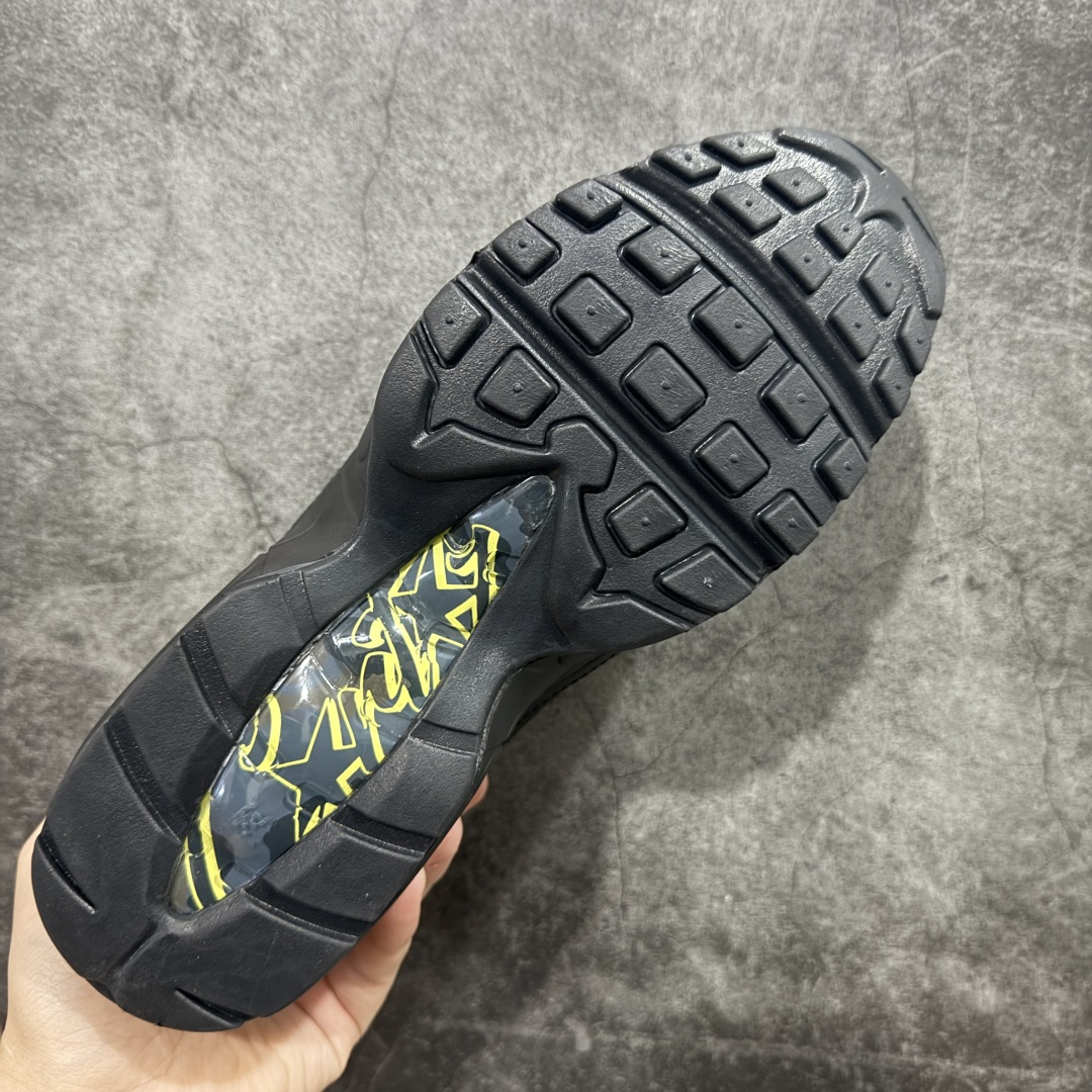 图片[9]-【EM纯原/小绿x】Corteiz x NK Air Max 95 联名复古舒适气垫运动鞋 FB2709-003 全部配色 原鞋开发生产 高度还原 一眼ZP既视感 男女鞋真标半码制 原楦原纸版数据开发 环保进口透气牛皮革材质 高弹EVA缓震中底组合开窗式Air气垫装置 外置防滑耐磨橡胶外底❗ 尺码：36 37.5 38 38.5 39 40 40.5 41 42 42.5 43 44 44.5 45 46 47.5-选品中心