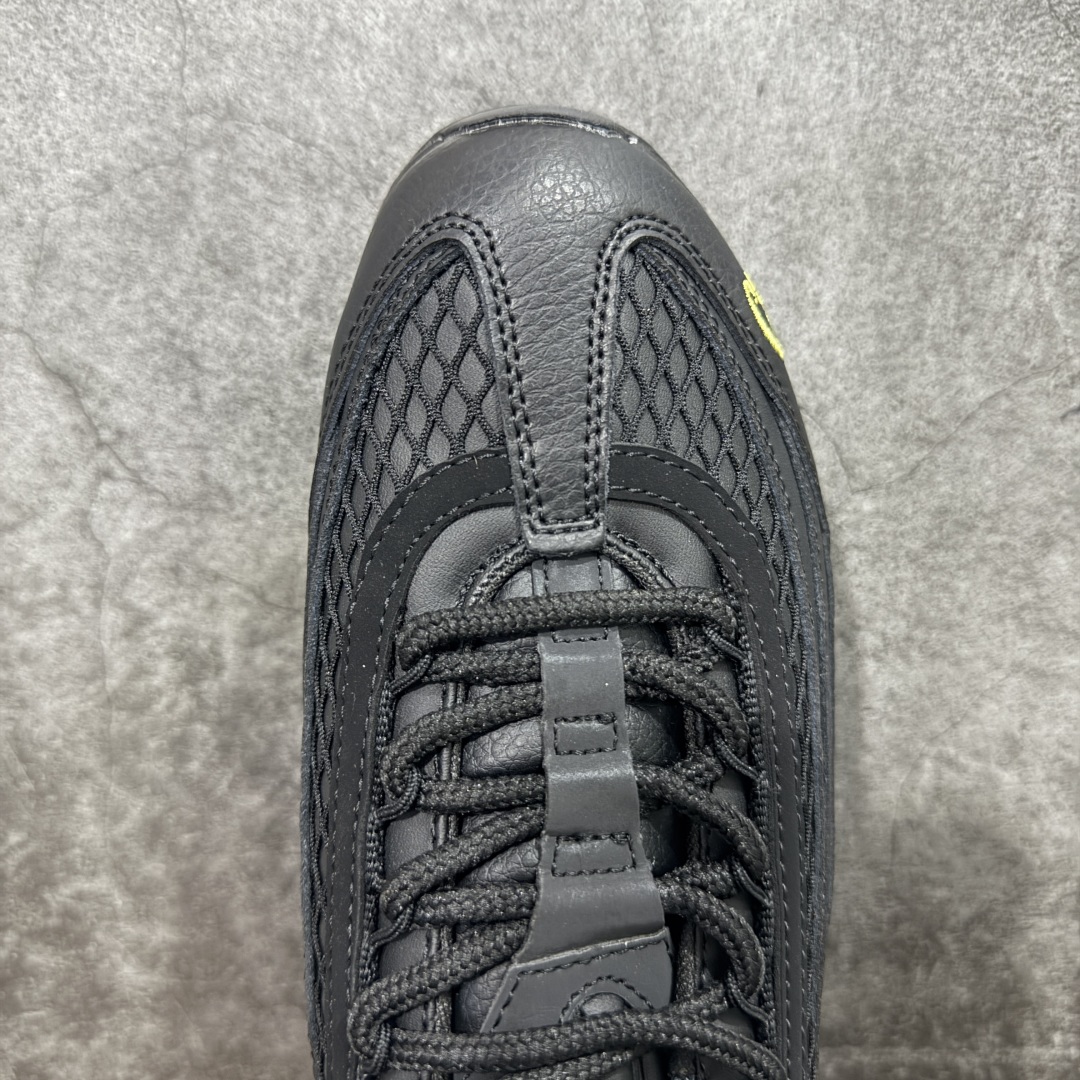 图片[5]-【EM纯原/小绿x】Corteiz x NK Air Max 95 联名复古舒适气垫运动鞋 FB2709-003 全部配色 原鞋开发生产 高度还原 一眼ZP既视感 男女鞋真标半码制 原楦原纸版数据开发 环保进口透气牛皮革材质 高弹EVA缓震中底组合开窗式Air气垫装置 外置防滑耐磨橡胶外底❗ 尺码：36 37.5 38 38.5 39 40 40.5 41 42 42.5 43 44 44.5 45 46 47.5-选品中心