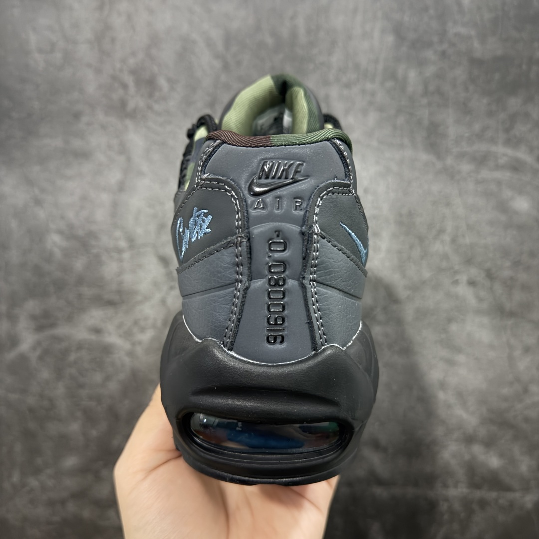 图片[4]-【EM纯原/小绿x】Corteiz x NK Air Max 95 联名复古舒适气垫运动鞋 FB2709-002 全部配色 原鞋开发生产 高度还原 一眼ZP既视感 男女鞋真标半码制 原楦原纸版数据开发 环保进口透气牛皮革材质 高弹EVA缓震中底组合开窗式Air气垫装置 外置防滑耐磨橡胶外底❗ 尺码：36 37.5 38 38.5 39 40 40.5 41 42 42.5 43 44 44.5 45 46 47.5-选品中心