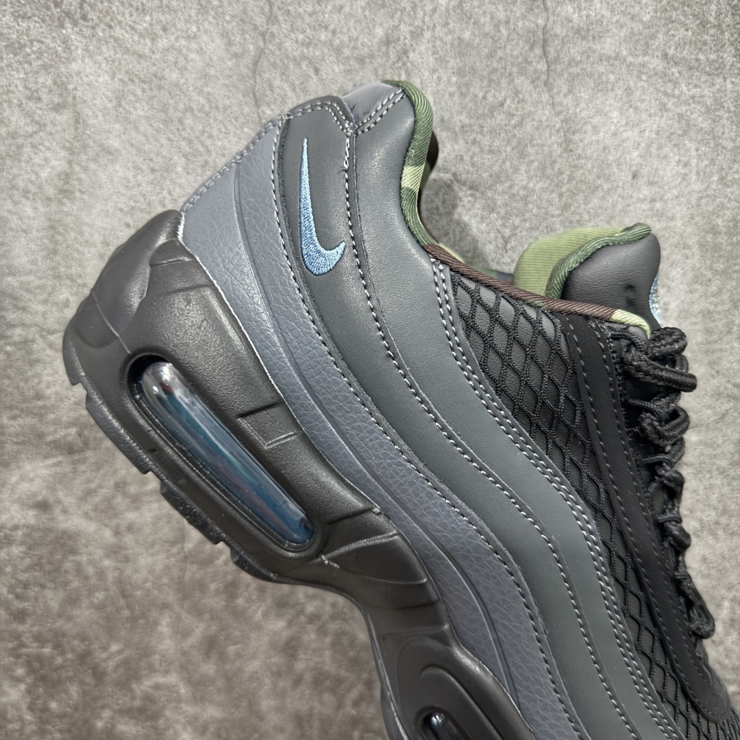 图片[7]-【EM纯原/小绿x】Corteiz x NK Air Max 95 联名复古舒适气垫运动鞋 FB2709-002 全部配色 原鞋开发生产 高度还原 一眼ZP既视感 男女鞋真标半码制 原楦原纸版数据开发 环保进口透气牛皮革材质 高弹EVA缓震中底组合开窗式Air气垫装置 外置防滑耐磨橡胶外底❗ 尺码：36 37.5 38 38.5 39 40 40.5 41 42 42.5 43 44 44.5 45 46 47.5-选品中心