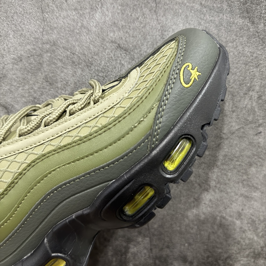 图片[6]-【EM纯原/小绿x】Corteiz x NK Air Max 95 联名复古舒适气垫运动鞋 FB2709-300 全部配色 原鞋开发生产 高度还原 一眼ZP既视感 男女鞋真标半码制 原楦原纸版数据开发 环保进口透气牛皮革材质 高弹EVA缓震中底组合开窗式Air气垫装置 外置防滑耐磨橡胶外底❗ 尺码：36 37.5 38 38.5 39 40 40.5 41 42 42.5 43 44 44.5 45 46 47.5-选品中心