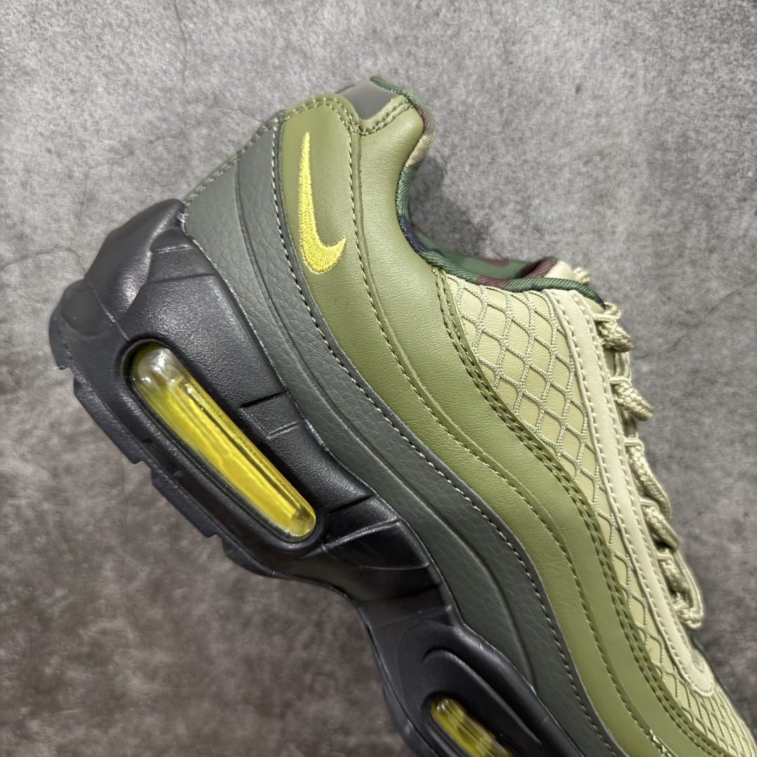 图片[7]-【EM纯原/小绿x】Corteiz x NK Air Max 95 联名复古舒适气垫运动鞋 FB2709-300 全部配色 原鞋开发生产 高度还原 一眼ZP既视感 男女鞋真标半码制 原楦原纸版数据开发 环保进口透气牛皮革材质 高弹EVA缓震中底组合开窗式Air气垫装置 外置防滑耐磨橡胶外底❗ 尺码：36 37.5 38 38.5 39 40 40.5 41 42 42.5 43 44 44.5 45 46 47.5-选品中心