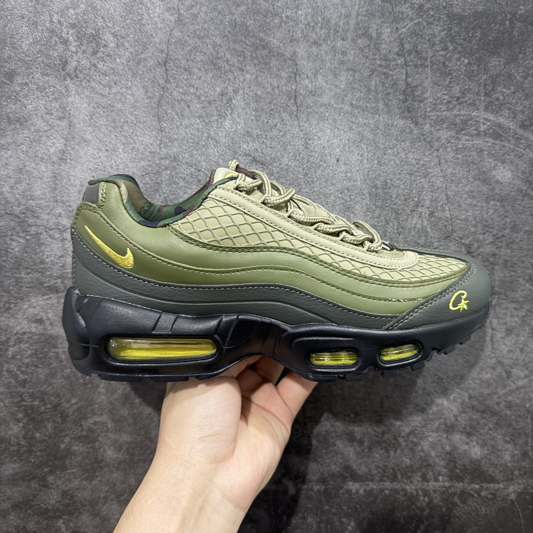 【EM纯原/小绿x】Corteiz x NK Air Max 95 联名复古舒适气垫运动鞋 FB2709-300 全部配色 原鞋开发生产 高度还原 一眼ZP既视感 男女鞋真标半码制 原楦原纸版数据开发 环保进口透气牛皮革材质 高弹EVA缓震中底组合开窗式Air气垫装置 外置防滑耐磨橡胶外底❗ 尺码：36 37.5 38 38.5 39 40 40.5 41 42 42.5 43 44 44.5 45 46 47.5-选品中心