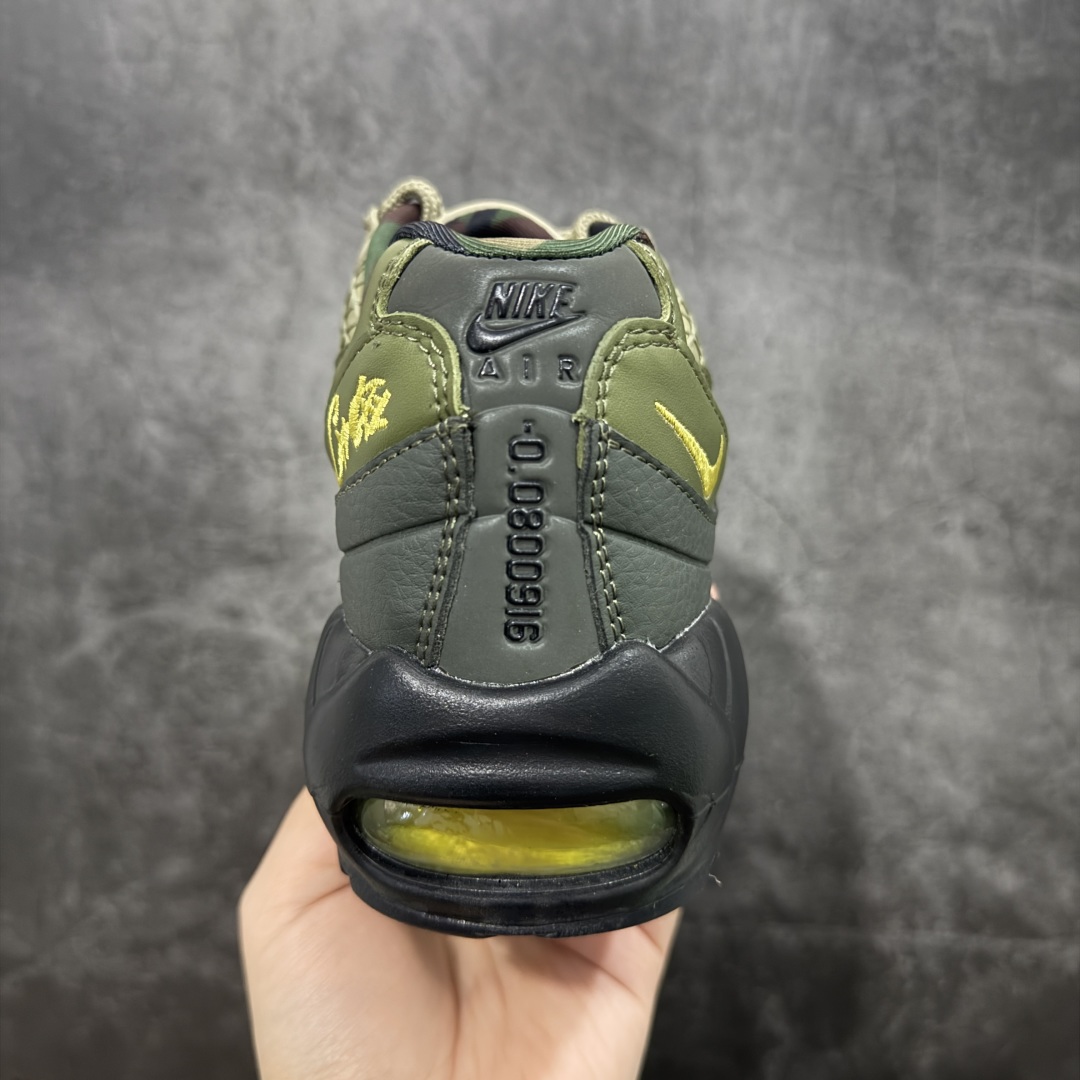 图片[4]-【EM纯原/小绿x】Corteiz x NK Air Max 95 联名复古舒适气垫运动鞋 FB2709-300 全部配色 原鞋开发生产 高度还原 一眼ZP既视感 男女鞋真标半码制 原楦原纸版数据开发 环保进口透气牛皮革材质 高弹EVA缓震中底组合开窗式Air气垫装置 外置防滑耐磨橡胶外底❗ 尺码：36 37.5 38 38.5 39 40 40.5 41 42 42.5 43 44 44.5 45 46 47.5-选品中心