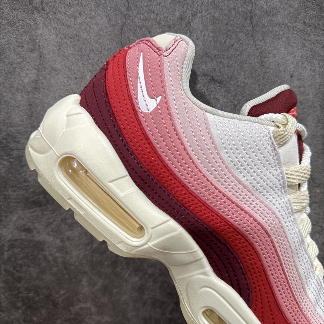 图片[7]-【EM纯原/小绿x】NK Air Max 95 联名复古舒适气垫运动鞋 DM0012-600 全部配色 原鞋开发生产 高度还原 一眼ZP既视感 男女鞋真标半码制 原楦原纸版数据开发 环保进口透气牛皮革材质 高弹EVA缓震中底组合开窗式Air气垫装置 外置防滑耐磨橡胶外底❗ 尺码：36 37.5 38 38.5 39 40 40.5 41 42 42.5 43 44 44.5 45 46 47.5-选品中心