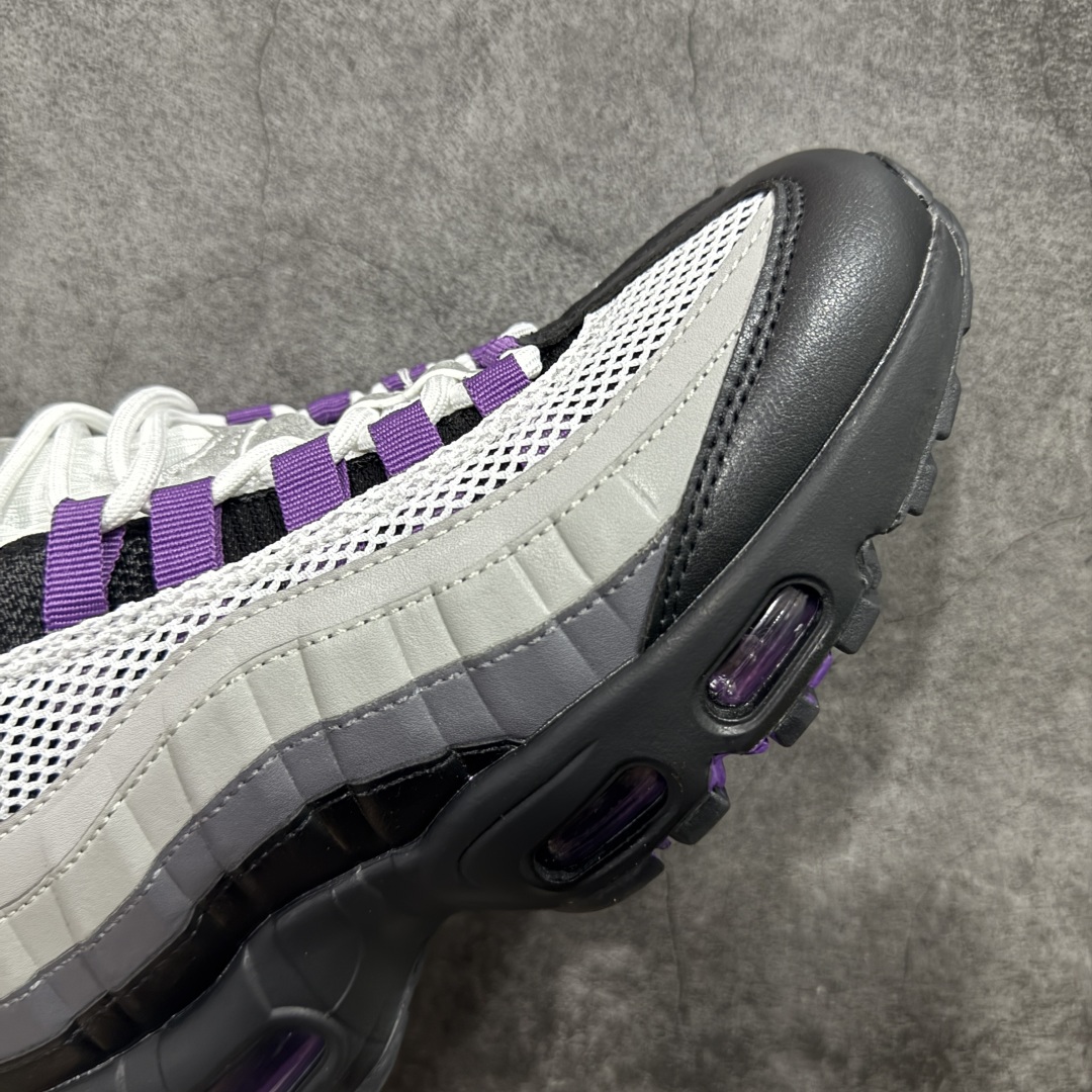 图片[6]-【EM纯原/小绿x】NK Air Max 95 联名复古舒适气垫运动鞋 DH8015-003 全部配色 原鞋开发生产 高度还原 一眼ZP既视感 男女鞋真标半码制 原楦原纸版数据开发 环保进口透气牛皮革材质 高弹EVA缓震中底组合开窗式Air气垫装置 外置防滑耐磨橡胶外底❗ 尺码：36 37.5 38 38.5 39 40 40.5 41 42 42.5 43 44 44.5 45 46 47.5-选品中心