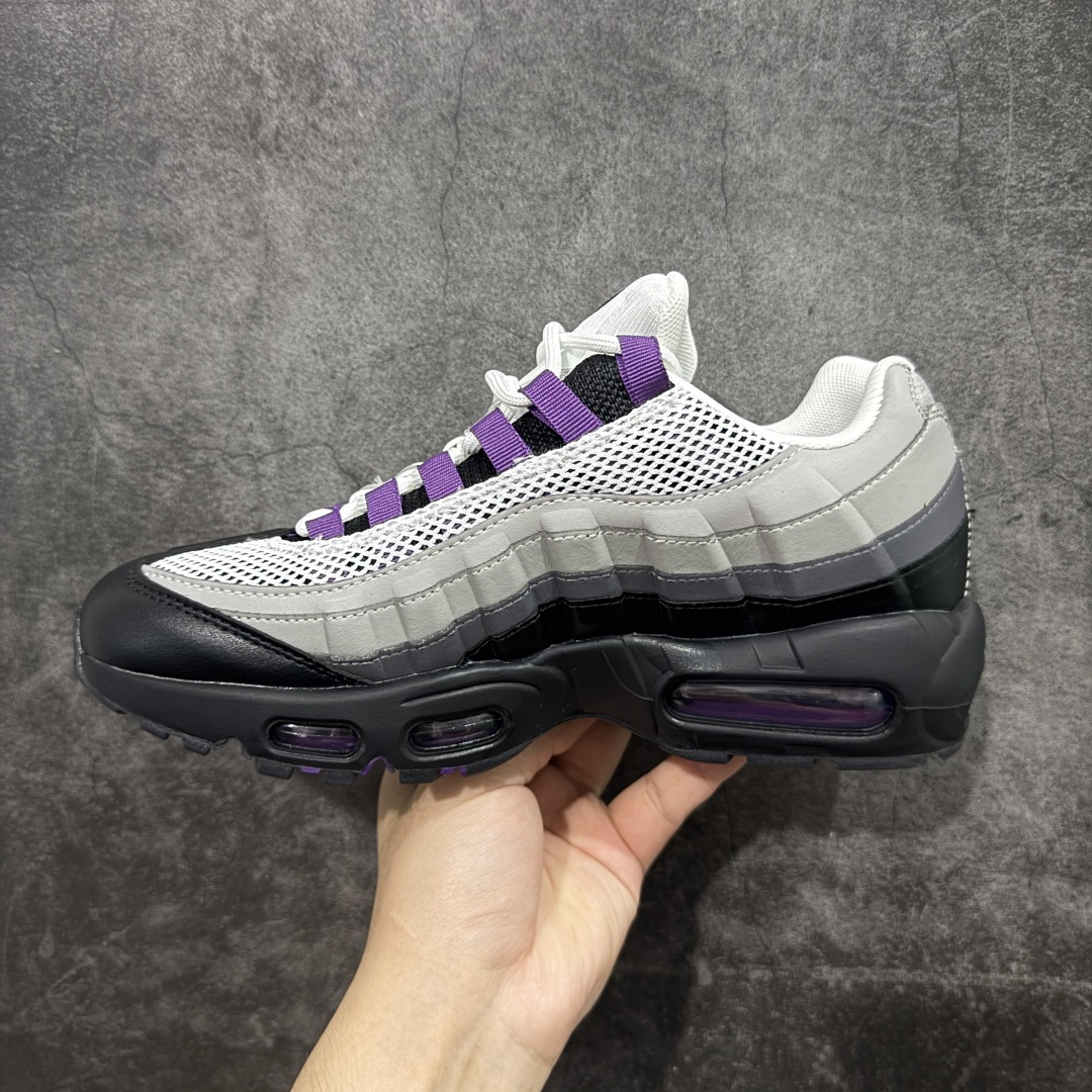 图片[2]-【EM纯原/小绿x】NK Air Max 95 联名复古舒适气垫运动鞋 DH8015-003 全部配色 原鞋开发生产 高度还原 一眼ZP既视感 男女鞋真标半码制 原楦原纸版数据开发 环保进口透气牛皮革材质 高弹EVA缓震中底组合开窗式Air气垫装置 外置防滑耐磨橡胶外底❗ 尺码：36 37.5 38 38.5 39 40 40.5 41 42 42.5 43 44 44.5 45 46 47.5-选品中心