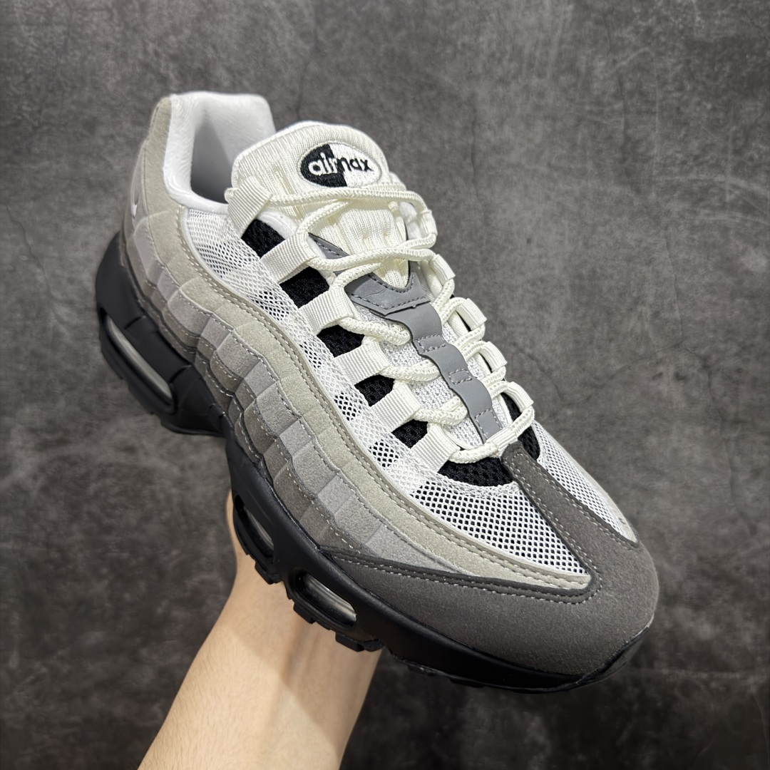 图片[3]-【EM纯原/小绿x】NK Air Max 95 OG 联名复古舒适气垫运动鞋 AT2865-003 全部配色 原鞋开发生产 高度还原 一眼ZP既视感 男女鞋真标半码制 原楦原纸版数据开发 环保进口透气牛皮革材质 高弹EVA缓震中底组合开窗式Air气垫装置 外置防滑耐磨橡胶外底❗ 尺码：36 37.5 38 38.5 39 40 40.5 41 42 42.5 43 44 44.5 45 46 47.5-选品中心