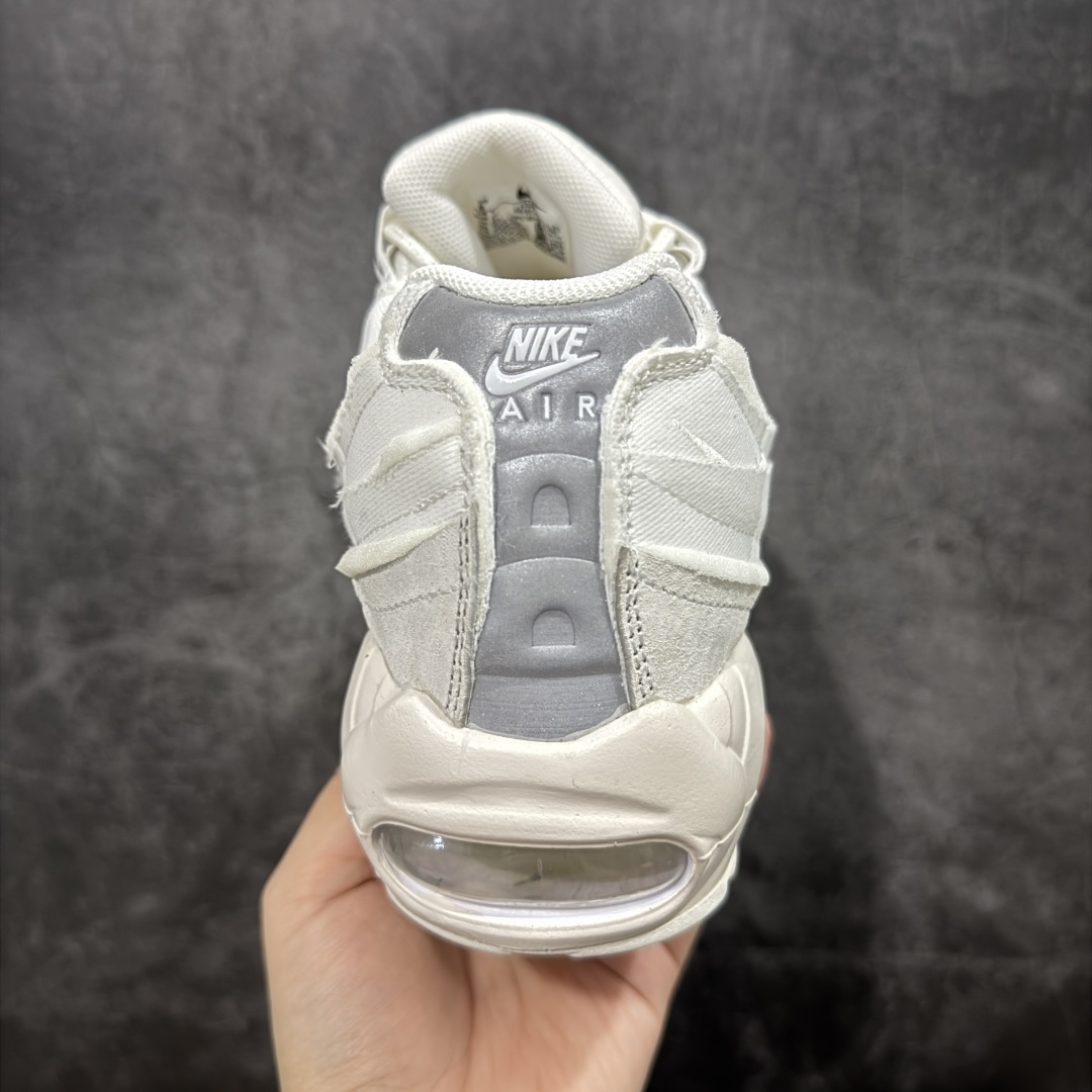 图片[4]-【EM纯原/小绿x】CDG x NK Air Max 95 OG 联名复古舒适气垫运动鞋 CU8406-100 全部配色 原鞋开发生产 高度还原 一眼ZP既视感 男女鞋真标半码制 原楦原纸版数据开发 环保进口透气牛皮革材质 高弹EVA缓震中底组合开窗式Air气垫装置 外置防滑耐磨橡胶外底❗ 尺码：36 37.5 38 38.5 39 40 40.5 41 42 42.5 43 44 44.5 45 46 47.5-选品中心