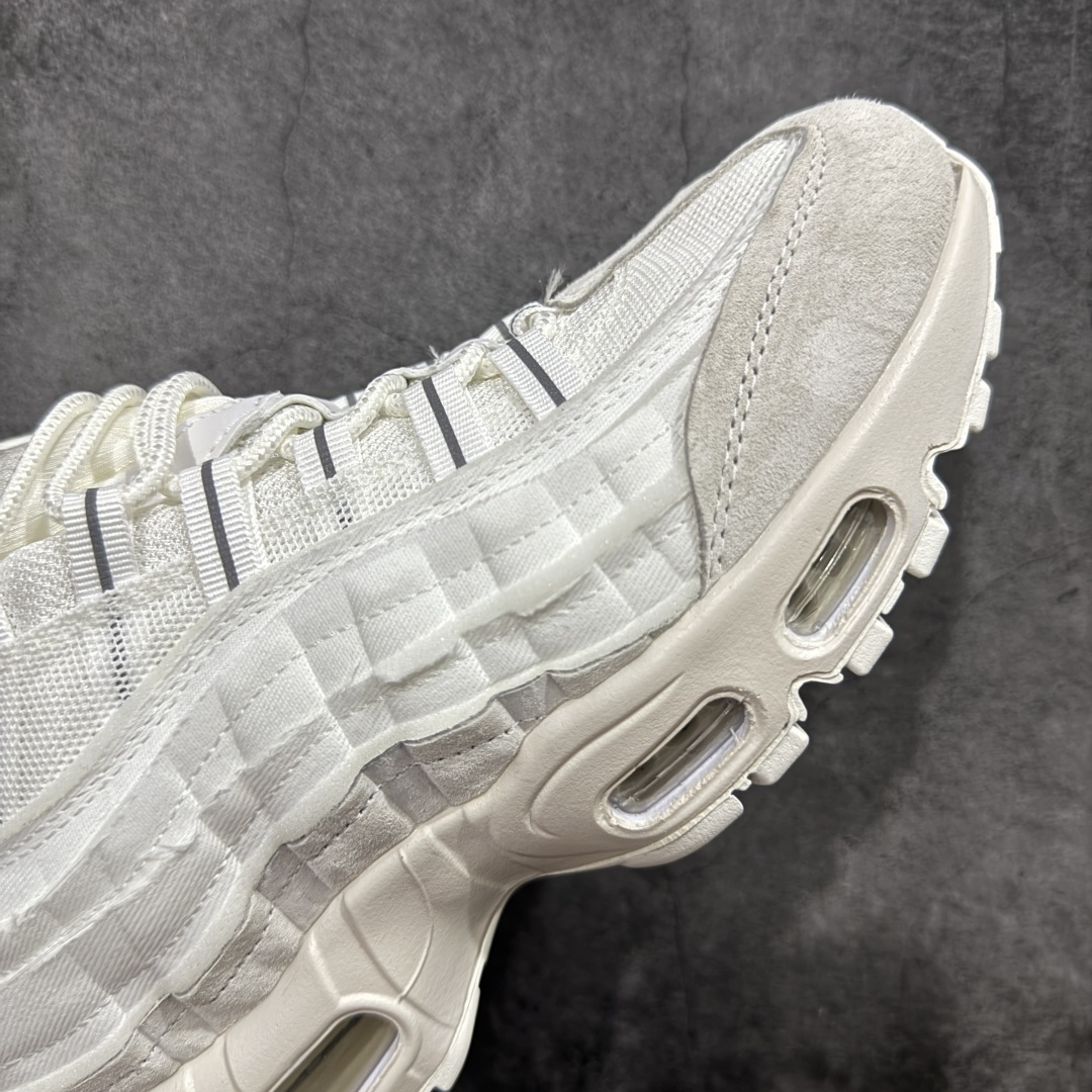 图片[5]-【EM纯原/小绿x】CDG x NK Air Max 95 OG 联名复古舒适气垫运动鞋 CU8406-100 全部配色 原鞋开发生产 高度还原 一眼ZP既视感 男女鞋真标半码制 原楦原纸版数据开发 环保进口透气牛皮革材质 高弹EVA缓震中底组合开窗式Air气垫装置 外置防滑耐磨橡胶外底❗ 尺码：36 37.5 38 38.5 39 40 40.5 41 42 42.5 43 44 44.5 45 46 47.5-选品中心