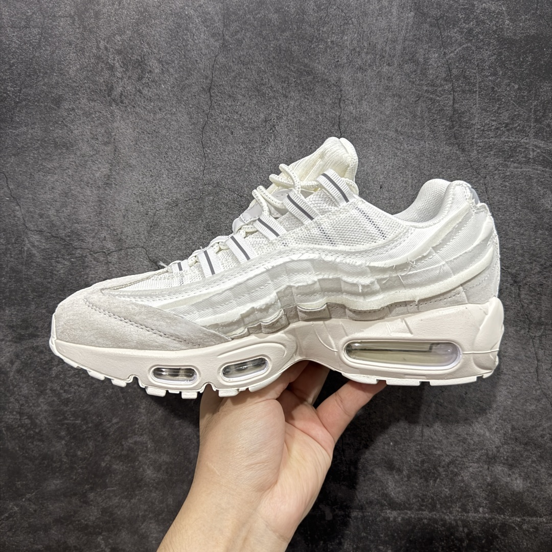 图片[2]-【EM纯原/小绿x】CDG x NK Air Max 95 OG 联名复古舒适气垫运动鞋 CU8406-100 全部配色 原鞋开发生产 高度还原 一眼ZP既视感 男女鞋真标半码制 原楦原纸版数据开发 环保进口透气牛皮革材质 高弹EVA缓震中底组合开窗式Air气垫装置 外置防滑耐磨橡胶外底❗ 尺码：36 37.5 38 38.5 39 40 40.5 41 42 42.5 43 44 44.5 45 46 47.5-选品中心