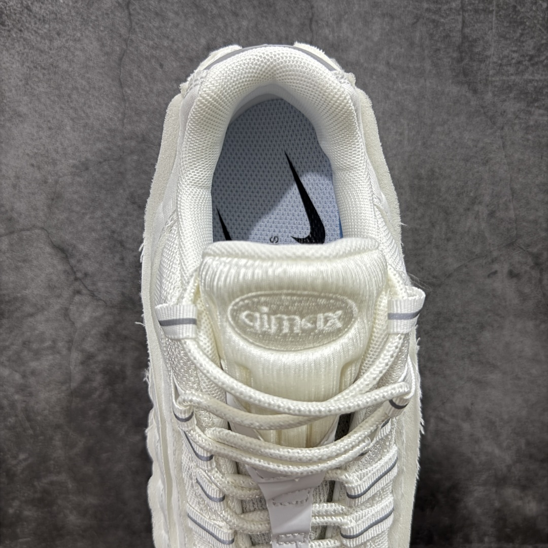 图片[8]-【EM纯原/小绿x】CDG x NK Air Max 95 OG 联名复古舒适气垫运动鞋 CU8406-100 全部配色 原鞋开发生产 高度还原 一眼ZP既视感 男女鞋真标半码制 原楦原纸版数据开发 环保进口透气牛皮革材质 高弹EVA缓震中底组合开窗式Air气垫装置 外置防滑耐磨橡胶外底❗ 尺码：36 37.5 38 38.5 39 40 40.5 41 42 42.5 43 44 44.5 45 46 47.5-选品中心