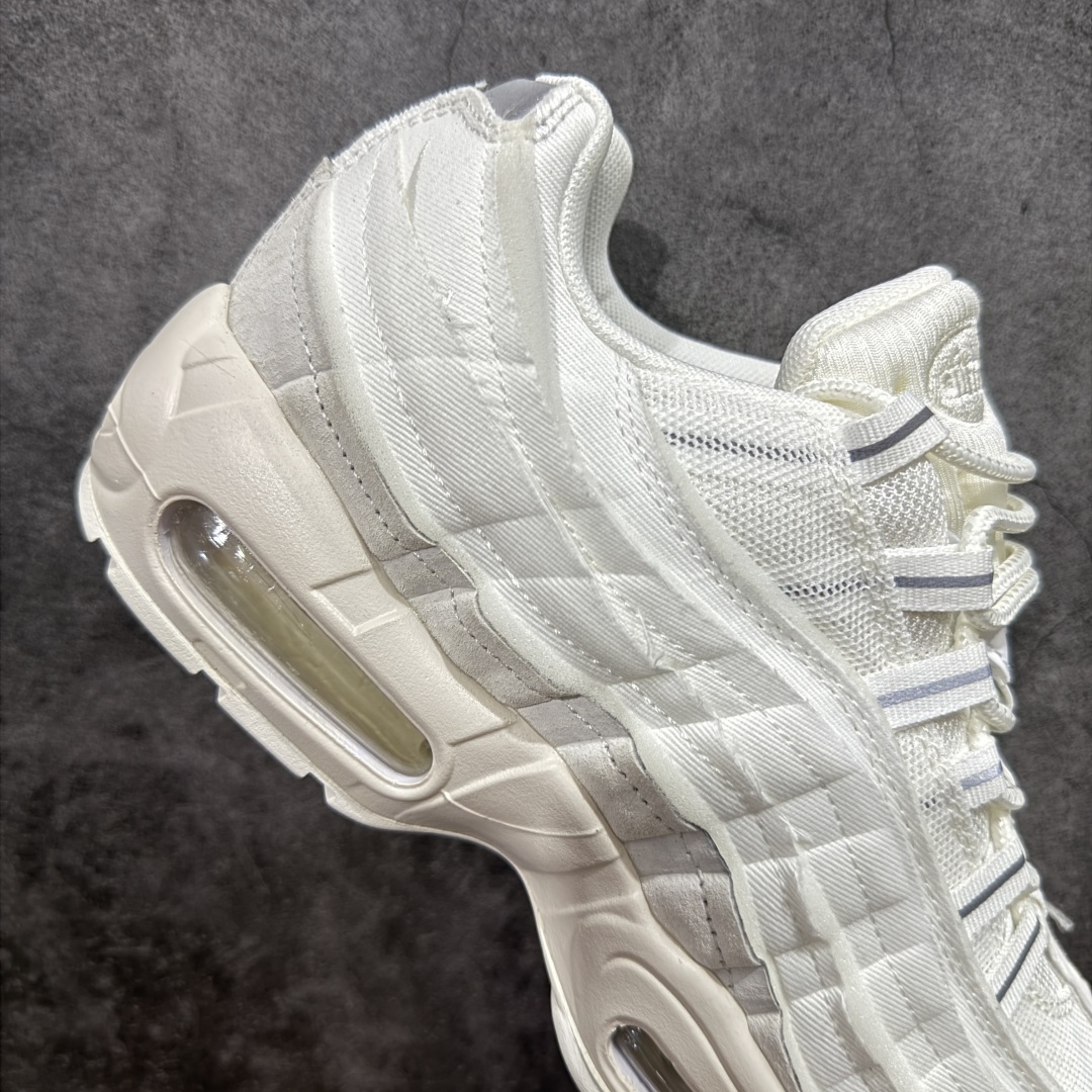 图片[6]-【EM纯原/小绿x】CDG x NK Air Max 95 OG 联名复古舒适气垫运动鞋 CU8406-100 全部配色 原鞋开发生产 高度还原 一眼ZP既视感 男女鞋真标半码制 原楦原纸版数据开发 环保进口透气牛皮革材质 高弹EVA缓震中底组合开窗式Air气垫装置 外置防滑耐磨橡胶外底❗ 尺码：36 37.5 38 38.5 39 40 40.5 41 42 42.5 43 44 44.5 45 46 47.5-选品中心