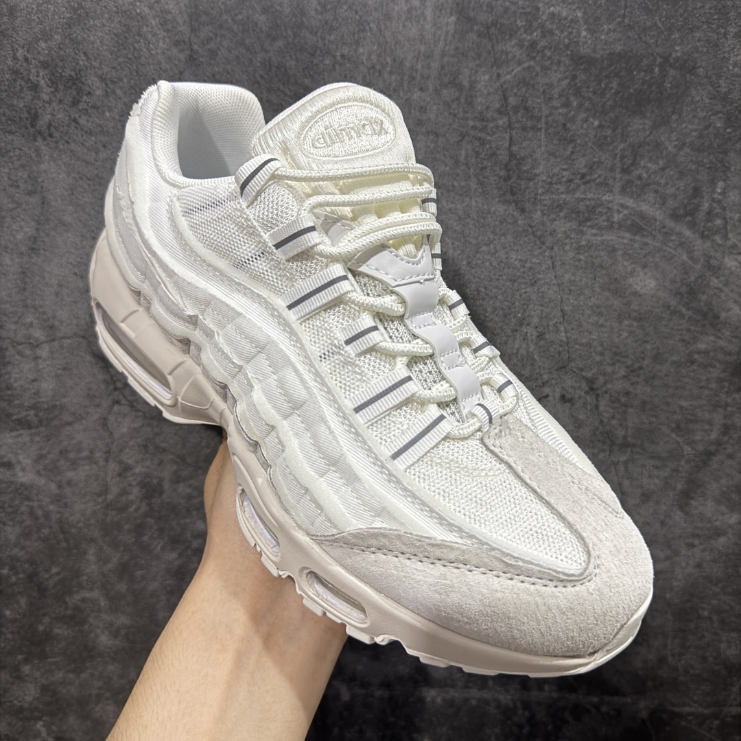 图片[3]-【EM纯原/小绿x】CDG x NK Air Max 95 OG 联名复古舒适气垫运动鞋 CU8406-100 全部配色 原鞋开发生产 高度还原 一眼ZP既视感 男女鞋真标半码制 原楦原纸版数据开发 环保进口透气牛皮革材质 高弹EVA缓震中底组合开窗式Air气垫装置 外置防滑耐磨橡胶外底❗ 尺码：36 37.5 38 38.5 39 40 40.5 41 42 42.5 43 44 44.5 45 46 47.5-选品中心
