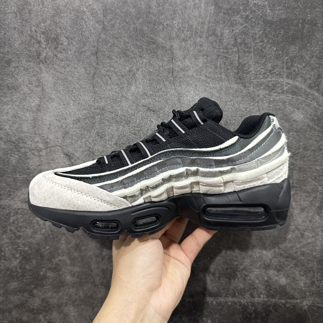 图片[2]-【EM纯原/小绿x】CDG x NK Air Max 95 OG 联名复古舒适气垫运动鞋 CU8406-101 全部配色 原鞋开发生产 高度还原 一眼ZP既视感 男女鞋真标半码制 原楦原纸版数据开发 环保进口透气牛皮革材质 高弹EVA缓震中底组合开窗式Air气垫装置 外置防滑耐磨橡胶外底❗ 尺码：36 37.5 38 38.5 39 40 40.5 41 42 42.5 43 44 44.5 45 46 47.5-选品中心