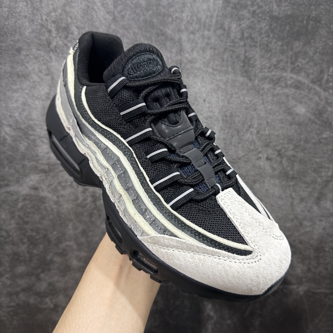 图片[3]-【EM纯原/小绿x】CDG x NK Air Max 95 OG 联名复古舒适气垫运动鞋 CU8406-101 全部配色 原鞋开发生产 高度还原 一眼ZP既视感 男女鞋真标半码制 原楦原纸版数据开发 环保进口透气牛皮革材质 高弹EVA缓震中底组合开窗式Air气垫装置 外置防滑耐磨橡胶外底❗ 尺码：36 37.5 38 38.5 39 40 40.5 41 42 42.5 43 44 44.5 45 46 47.5-选品中心