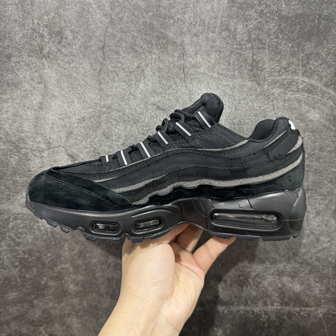 图片[2]-【EM纯原/小绿x】CDG x NK Air Max 95 OG 联名复古舒适气垫运动鞋 CU8406-001 全部配色 原鞋开发生产 高度还原 一眼ZP既视感 男女鞋真标半码制 原楦原纸版数据开发 环保进口透气牛皮革材质 高弹EVA缓震中底组合开窗式Air气垫装置 外置防滑耐磨橡胶外底❗ 尺码：36 37.5 38 38.5 39 40 40.5 41 42 42.5 43 44 44.5 45 46 47.5-选品中心