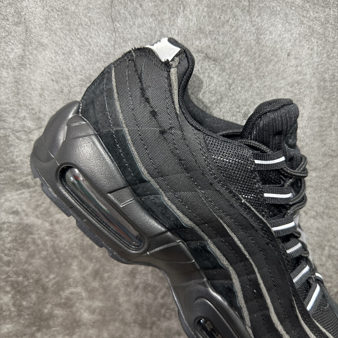 图片[7]-【EM纯原/小绿x】CDG x NK Air Max 95 OG 联名复古舒适气垫运动鞋 CU8406-001 全部配色 原鞋开发生产 高度还原 一眼ZP既视感 男女鞋真标半码制 原楦原纸版数据开发 环保进口透气牛皮革材质 高弹EVA缓震中底组合开窗式Air气垫装置 外置防滑耐磨橡胶外底❗ 尺码：36 37.5 38 38.5 39 40 40.5 41 42 42.5 43 44 44.5 45 46 47.5-选品中心