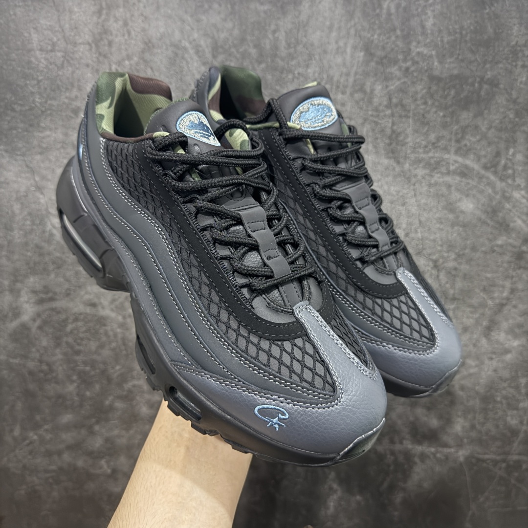 图片[13]-【EM纯原/小绿x】NK Air Max 95 OG 联名复古舒适气垫运动鞋 全部配色 原鞋开发生产 高度还原 一眼ZP既视感 男女鞋真标半码制 原楦原纸版数据开发 环保进口透气牛皮革材质 高弹EVA缓震中底组合开窗式Air气垫装置 外置防滑耐磨橡胶外底❗ 尺码：36 37.5 38 38.5 39 40 40.5 41 42 42.5 43 44 44.5 45 46 47.5-选品中心