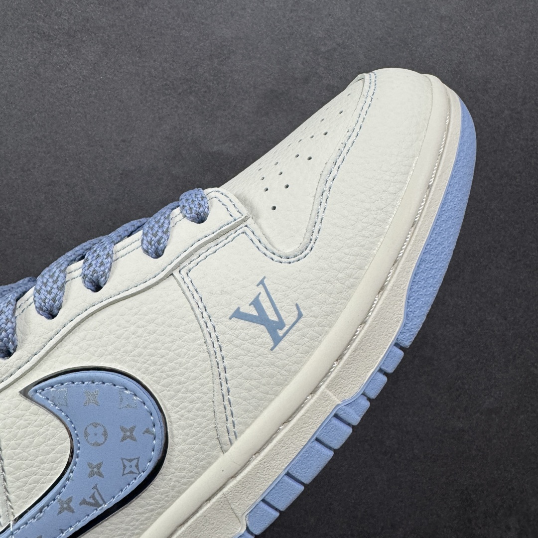 图片[5]-【定制版】Louis Vuitton x Nk SB Dunk Low 定制配色 Lv联名 Dunk系列复古低帮休闲百搭板鞋 JY6988-109 公司级版本 定制鞋盒 大厂流水作业生产 超高清洁度 皮料切割干净无任何毛边 细节完美   尺码：36 36.5 37.5 38 38.5 39 40 40.5 41 42 42.5 43 44 44.5 45-选品中心
