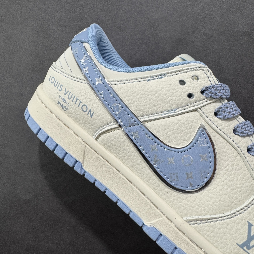 图片[6]-【定制版】Louis Vuitton x Nk SB Dunk Low 定制配色 Lv联名 Dunk系列复古低帮休闲百搭板鞋 JY6988-109 公司级版本 定制鞋盒 大厂流水作业生产 超高清洁度 皮料切割干净无任何毛边 细节完美   尺码：36 36.5 37.5 38 38.5 39 40 40.5 41 42 42.5 43 44 44.5 45-选品中心