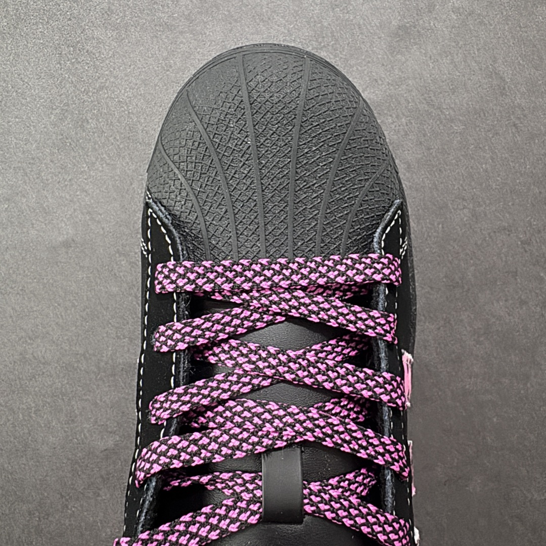 图片[8]-【定制版】AD Originals Superstar x PINK PANTHER 黑粉 采用全新头层拼接皮革材质 后跟采用特色3D立体印字 渠道正品订单 诠释市场最高工艺水平 全鞋进口头层皮料打造 区别市面普通真标版本，进出专柜无压力 货号：AD8018 尺码：36-45-选品中心