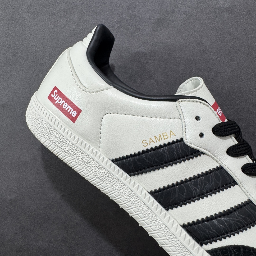 图片[6]-【定制版】Supreme x Ad Samba Og 定制配色 Supreme联名 阿迪桑巴系列徳训风低帮百搭休闲板鞋 GJ75807 定制鞋盒 大厂流水作业生产 超高清洁度 皮料切割干净无任何毛边 细节完美   尺码：36 36.5 37.5 38 38.5 39 40 40.5 41 42 42.5 43 44 44.5 45-选品中心