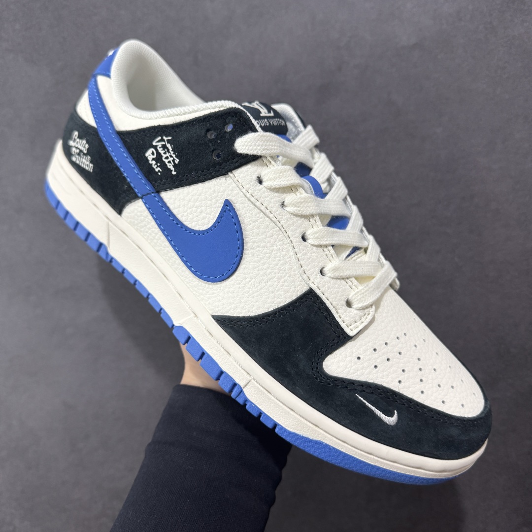 图片[3]-【定制版】Louis Vuitton x Nk SB Dunk Low 定制配色 Lv联名 Dunk系列复古低帮休闲百搭板鞋 XD1588-221 公司级版本 定制鞋盒 大厂流水作业生产 超高清洁度 皮料切割干净无任何毛边 细节完美   尺码：36 36.5 37.5 38 38.5 39 40 40.5 41 42 42.5 43 44 44.5 45-选品中心