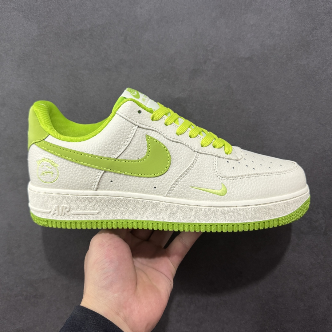 【定制版】Nike Air Force 1\'07 Low 苹果绿 空军一号低帮休闲板鞋DF0188-070  #原楦头原纸板 原装鞋盒 定制五金配件 内置全掌气垫 原厂鞋底   尺码:36 36.5 37.5 38 38.5 39 40 40.5 41 42 42.5 43 44 44.5 45-选品中心