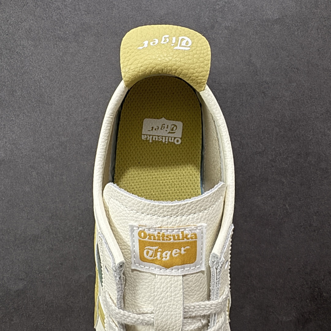 图片[7]-【公司级】Asics Onitsuka Tiger MEXICO 66 亚瑟士鬼冢虎复古经典板鞋 头层材料 质感柔软度满分 长期生产补货永不断码 超成熟稳定的做工品控 原装全套纸板楦头开发 原汁原味 完美呈现版型 私模正确鞋底咬花纹路 一比一鞋头弧度高度鞋身弧度 绝不口嗨 细节品控鞋型随意秒杀市面 原档咬花纹路私模大底 一个单元有六个三角形 总体形拼接呈现花瓣状 官方四联吊牌 原装Ortholite轻量化鞋垫 原盒原配 质保卡 说明书 钢印防尘纸 纸板中底带钢印 乳胶组合鞋垫 支持全方位的对比专柜 产品从款式颜色造型上体现出追求舒适和细节的完美 鞋类更是推崇手工制作的严谨与完美 融舒适性与可穿性的设计风格 注重细节的完美和别致魅力 既保持稳重 又不失轻松的时尚感 尺码：36 37 37.5 38 39 39.5 40 40.5 41.5 42 42.5 43.5 44 45-选品中心
