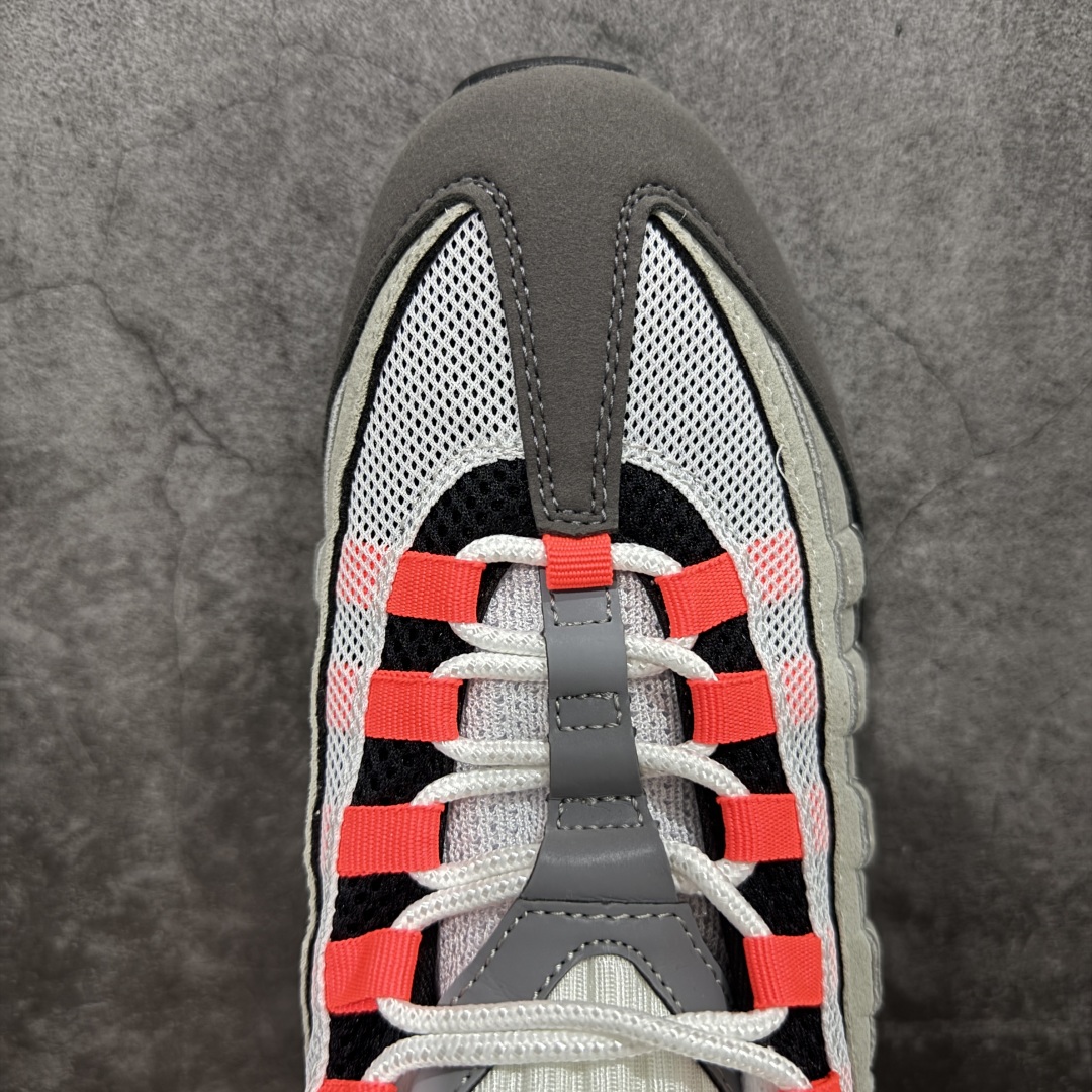 图片[5]-【EM纯原/小绿x】NK Air Max 95 OG 联名复古舒适气垫运动鞋 AT2865-100 全部配色 原鞋开发生产 高度还原 一眼ZP既视感 男女鞋真标半码制 原楦原纸版数据开发 环保进口透气牛皮革材质 高弹EVA缓震中底组合开窗式Air气垫装置 外置防滑耐磨橡胶外底❗ 尺码：36 37.5 38 38.5 39 40 40.5 41 42 42.5 43 44 44.5 45 46 47.5-选品中心