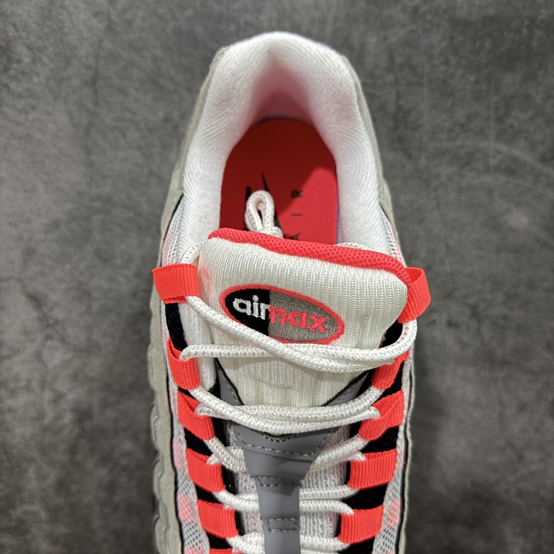 图片[8]-【EM纯原/小绿x】NK Air Max 95 OG 联名复古舒适气垫运动鞋 AT2865-100 全部配色 原鞋开发生产 高度还原 一眼ZP既视感 男女鞋真标半码制 原楦原纸版数据开发 环保进口透气牛皮革材质 高弹EVA缓震中底组合开窗式Air气垫装置 外置防滑耐磨橡胶外底❗ 尺码：36 37.5 38 38.5 39 40 40.5 41 42 42.5 43 44 44.5 45 46 47.5-选品中心