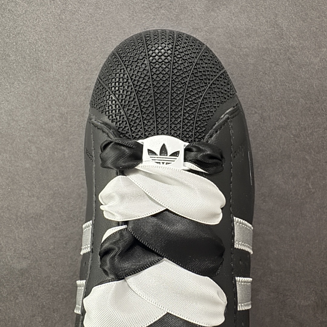 图片[8]-【公司级】阿迪达斯 Adidas Originals Superstar II 联名 凯蒂猫 黑白 经典贝壳头系列 低帮休闲运动板鞋 全配色原鞋开发版型正确原底原料全鞋采用原厂SD皮料重资打造细节无敌清洁度完美诠释最高工艺 货号：JI0079 尺码：36 36.5 37 38 38.5 39 40-选品中心