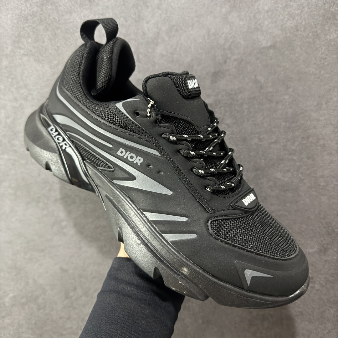 图片[3]-【PE版本】Dior 迪奥 B44 Dior迪奥休闲时尚运动鞋系列 PT大厂出品 公司级品质 釆用超软舒适透气面料 同源出厂真丝绸防尘鞋套袋 原装雪梨形超软沙绒纸团 鞋底采用橡胶大底内外锁死工艺 最大限度弯折永不开胶，原鞋一致效果 尺码：36-45-选品中心