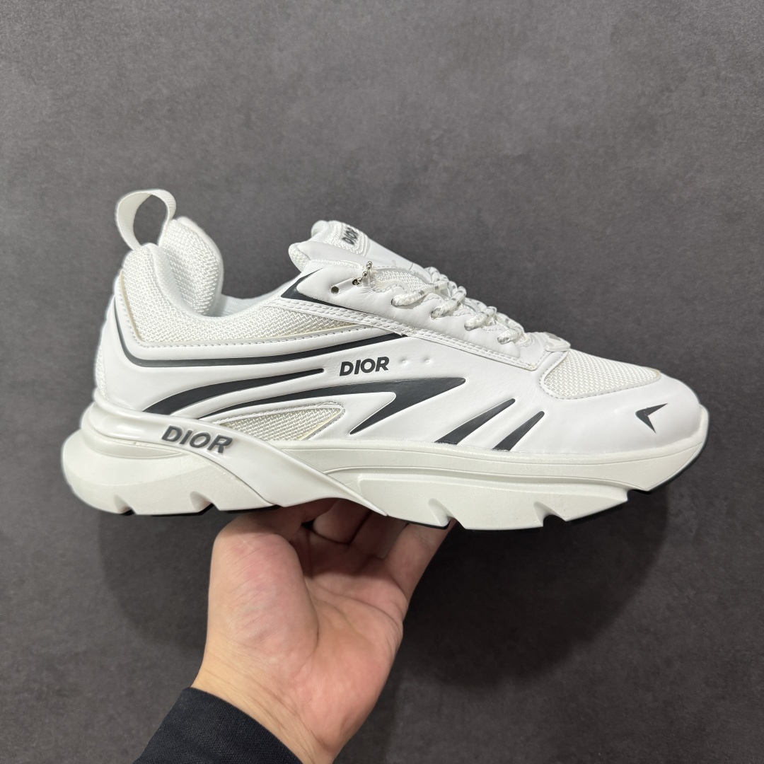 【PE版本】Dior 迪奥 B44 Dior迪奥休闲时尚运动鞋系列 PT大厂出品 公司级品质 釆用超软舒适透气面料 同源出厂真丝绸防尘鞋套袋 原装雪梨形超软沙绒纸团 鞋底采用橡胶大底内外锁死工艺 最大限度弯折永不开胶,原鞋一致效果 尺码:36-45-选品中心